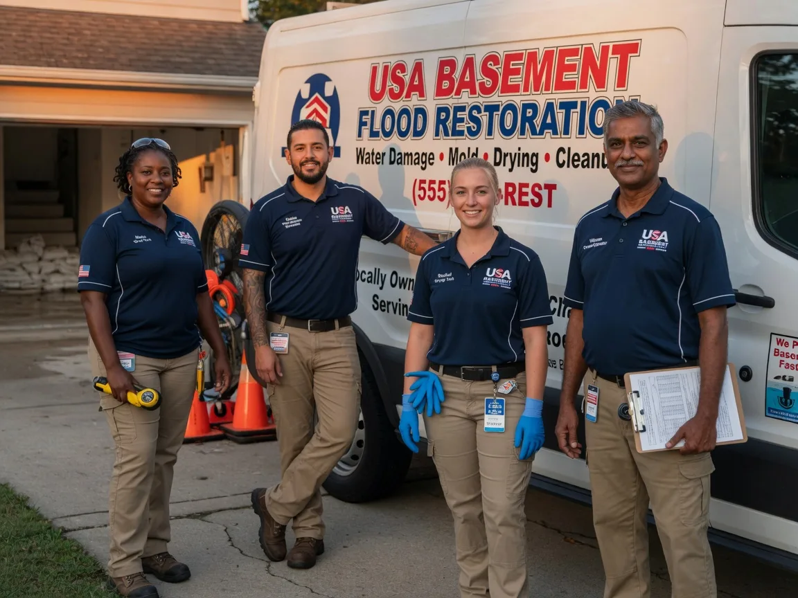 Basement Flood Cleanup company in Valencia, PA